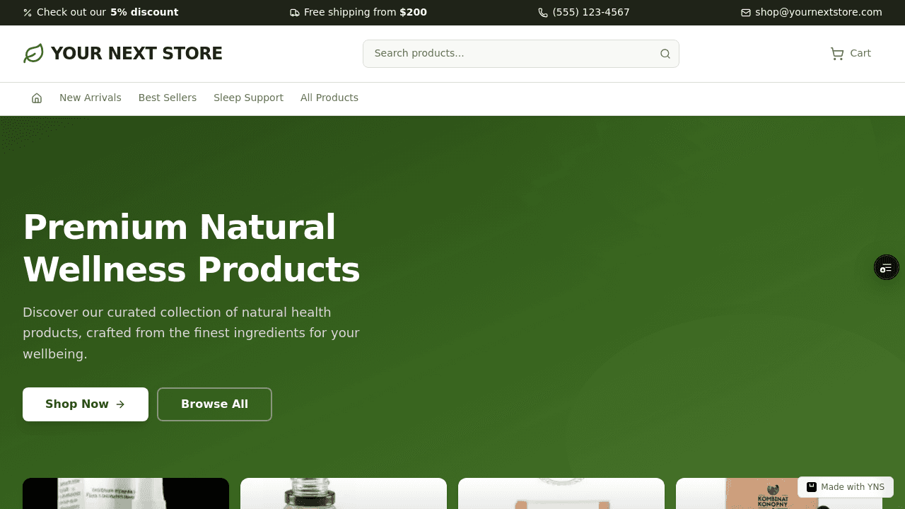 Natural Wellness preview