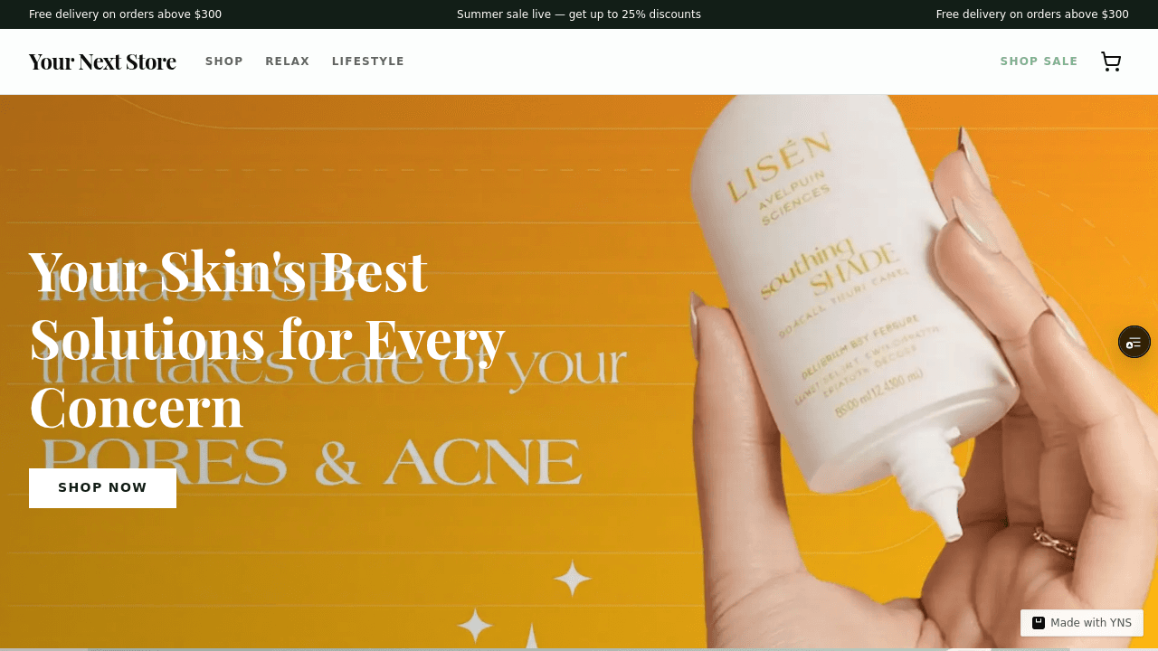 Skincare preview