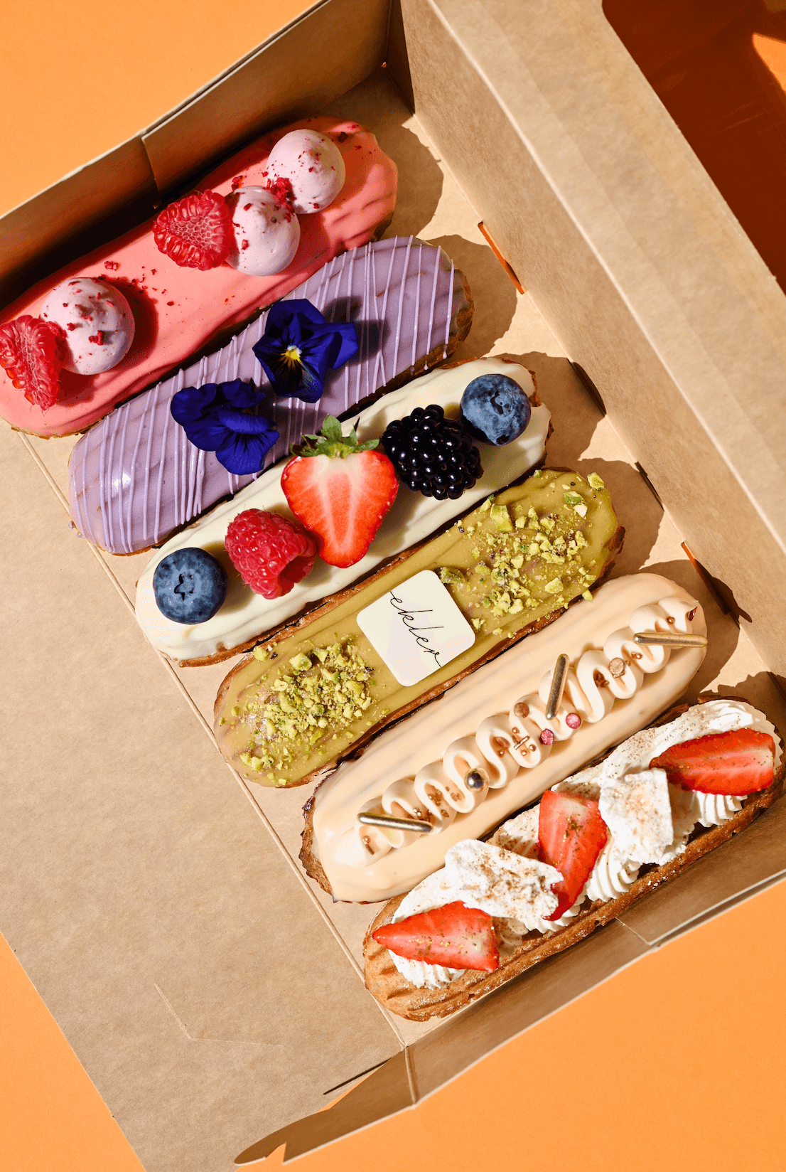 Pudełko 12 mini eklerów