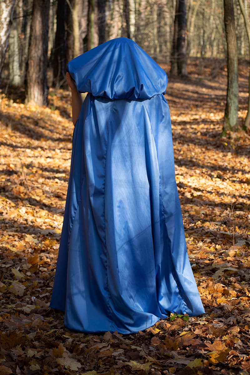 Peleryna "Błękitna Wędrowniczka"