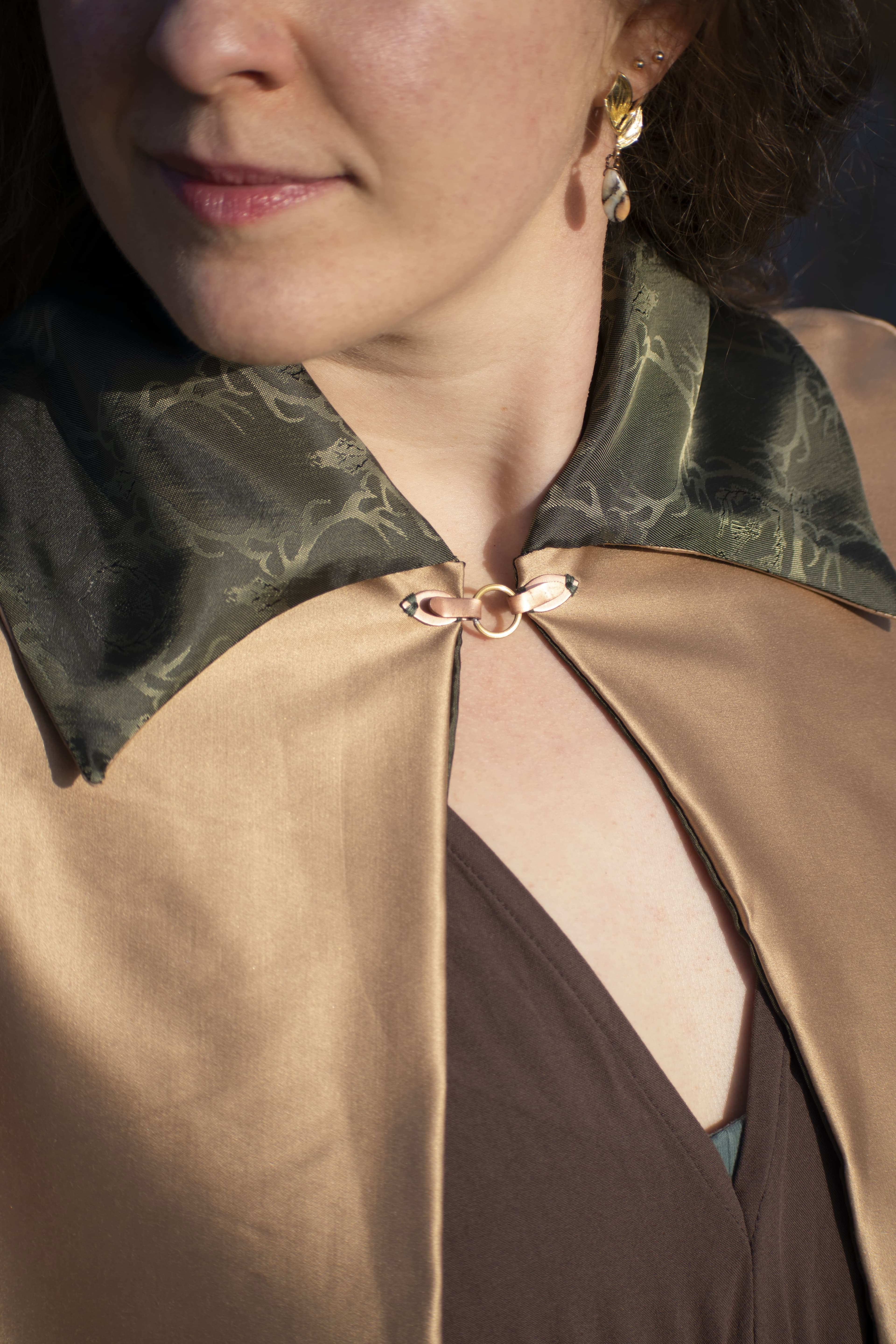 Pelerynka "Leśny Blask"