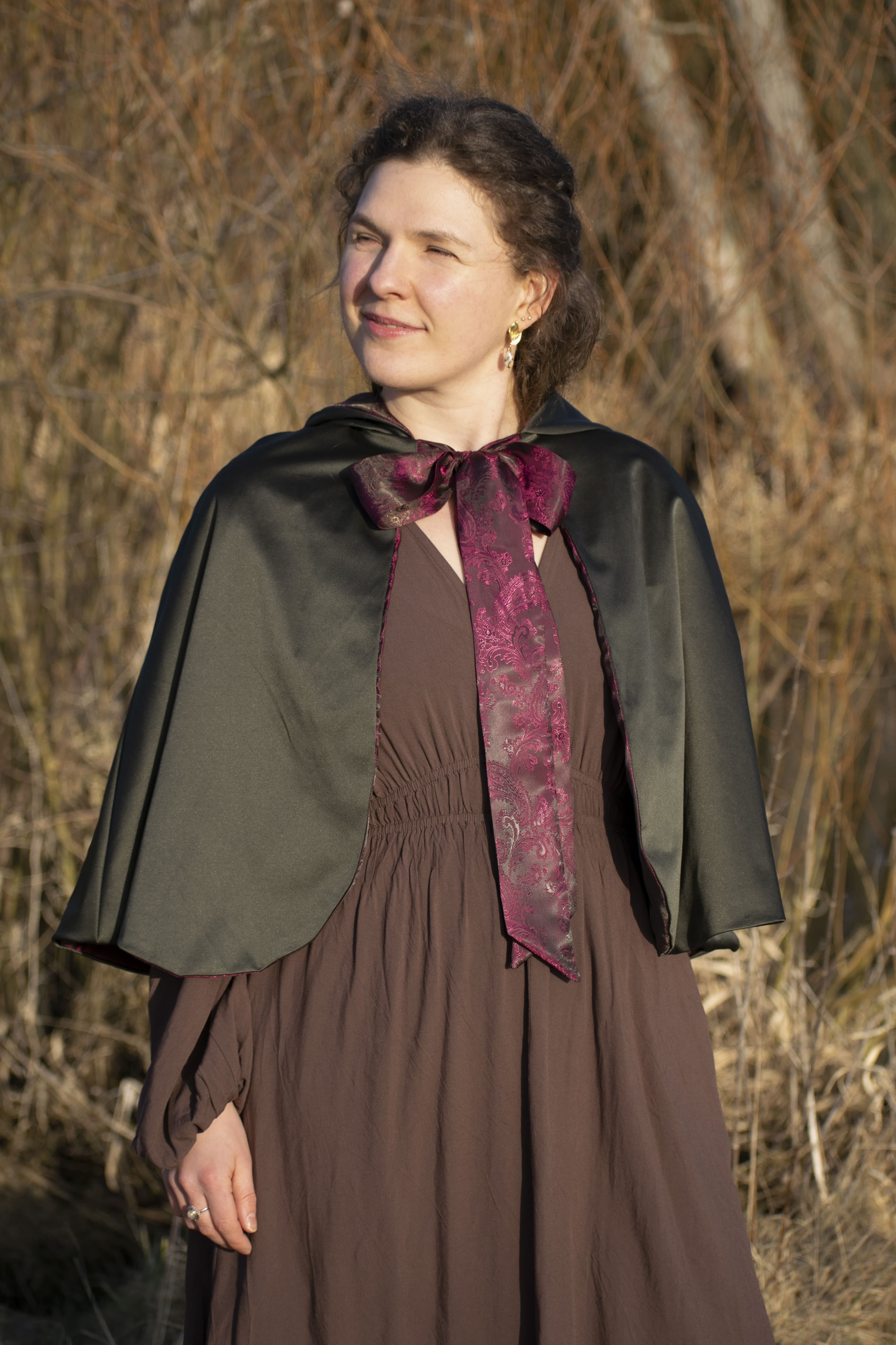 Pelerynka "Cień Paproci"