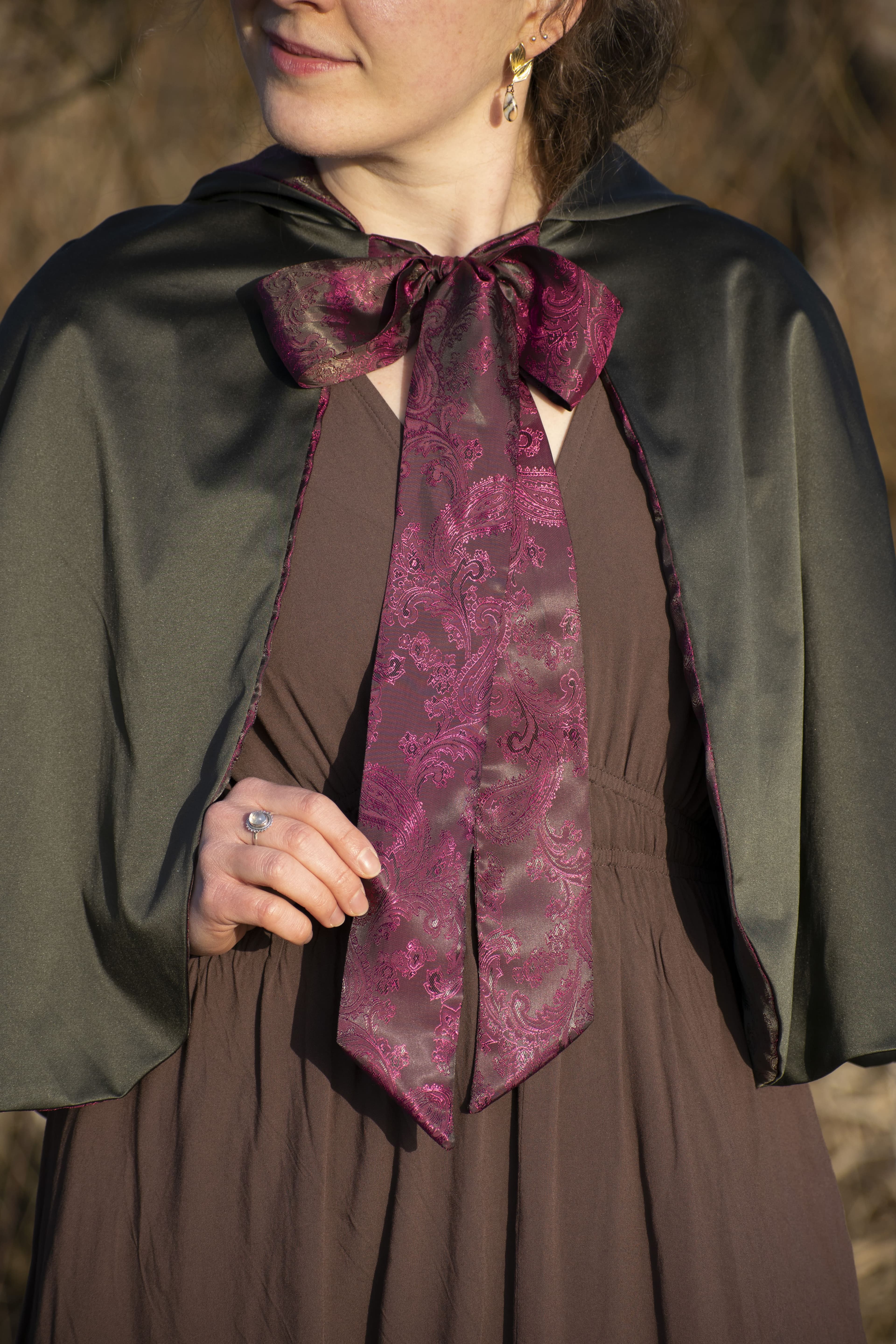 Pelerynka "Cień Paproci"