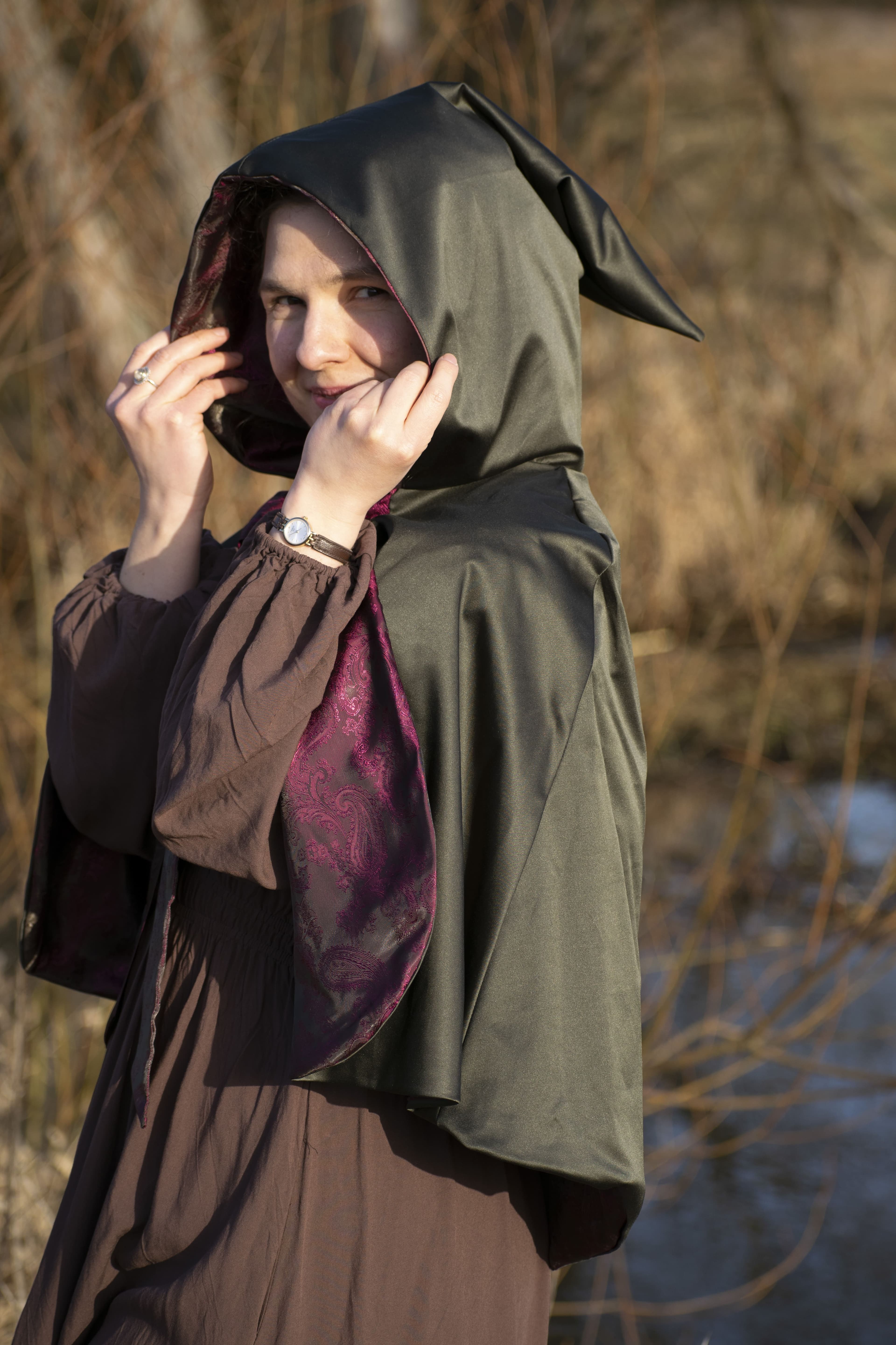 Pelerynka "Cień Paproci"