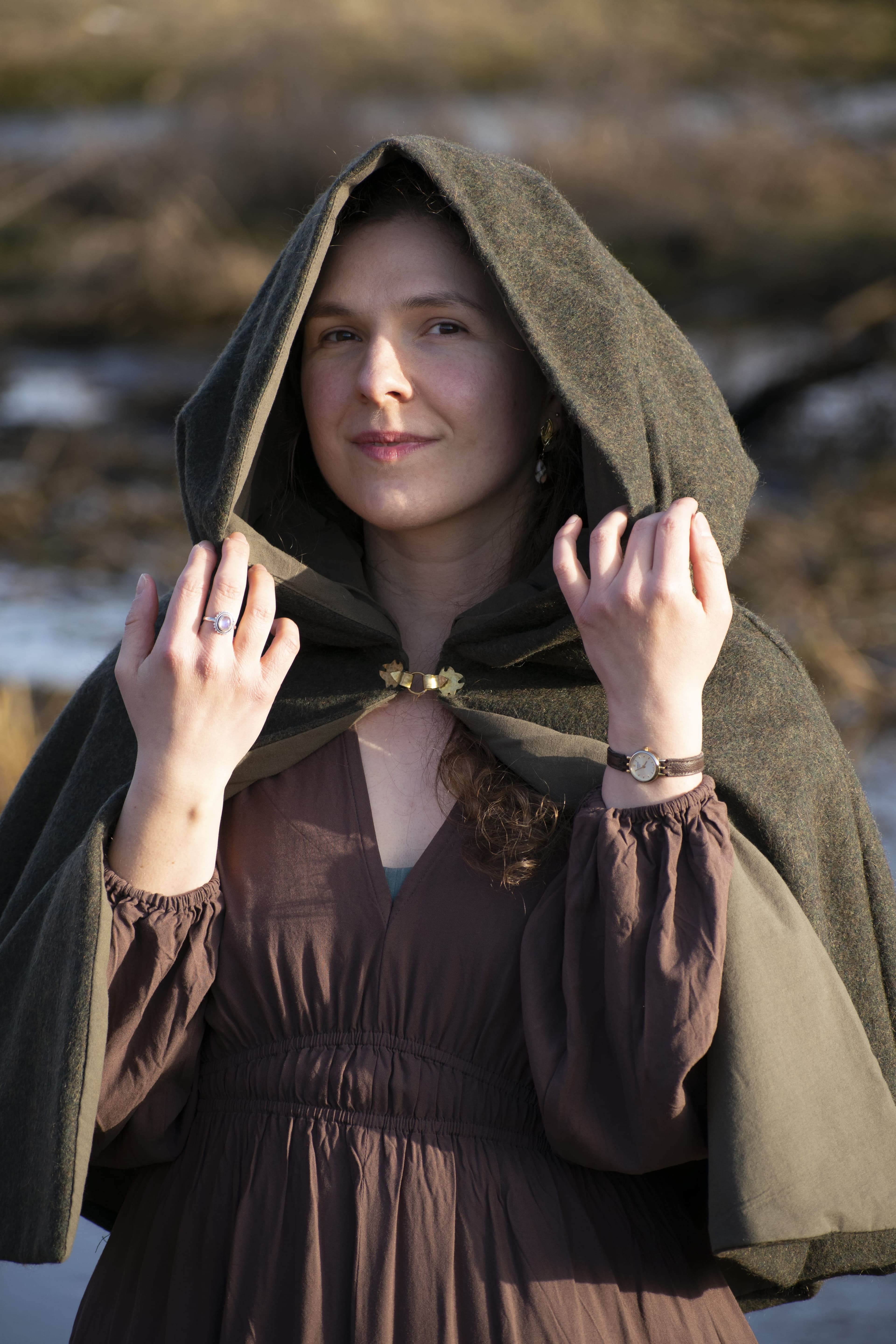 Pelerynka "Leśny Mech"