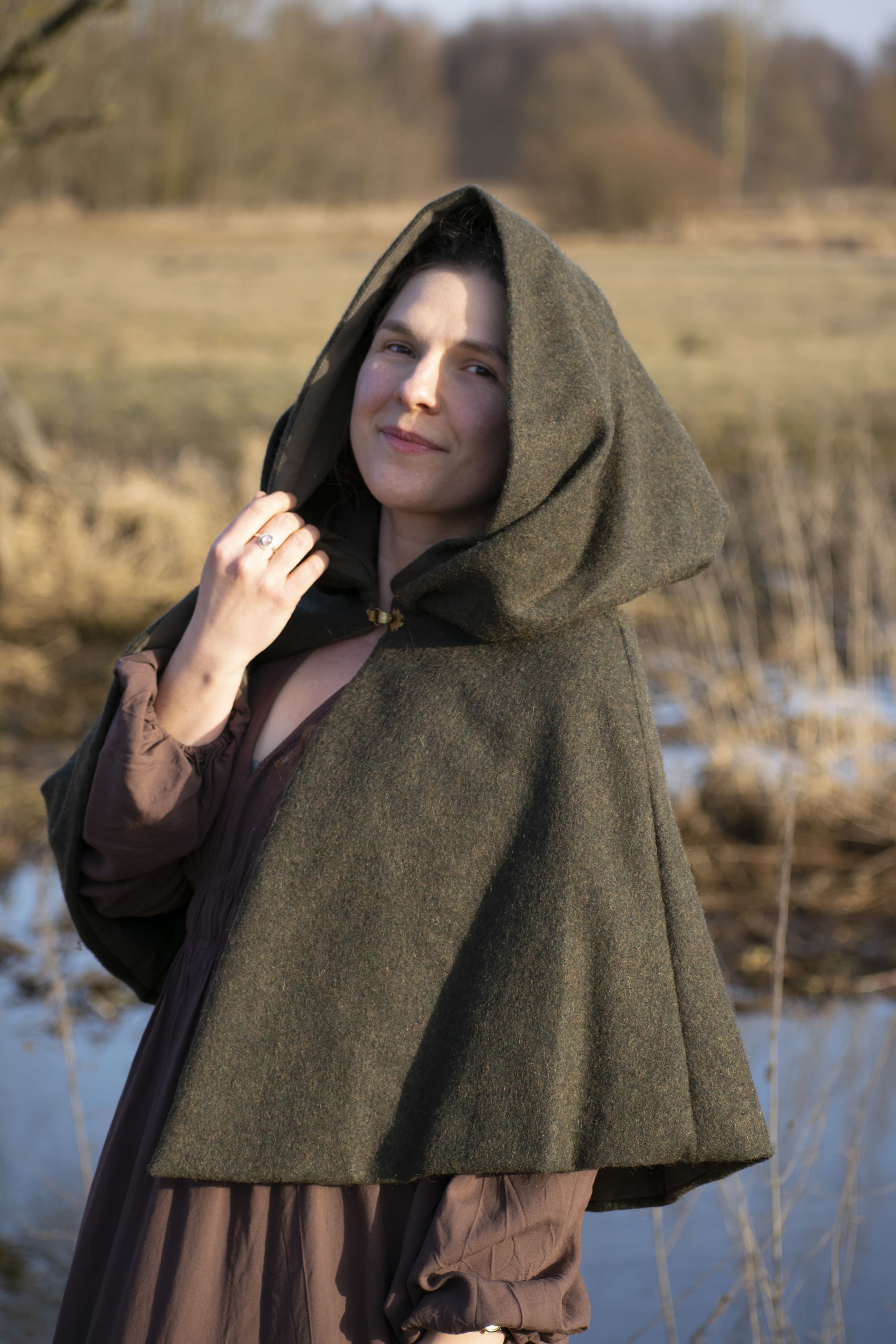 Pelerynka "Leśny Mech"