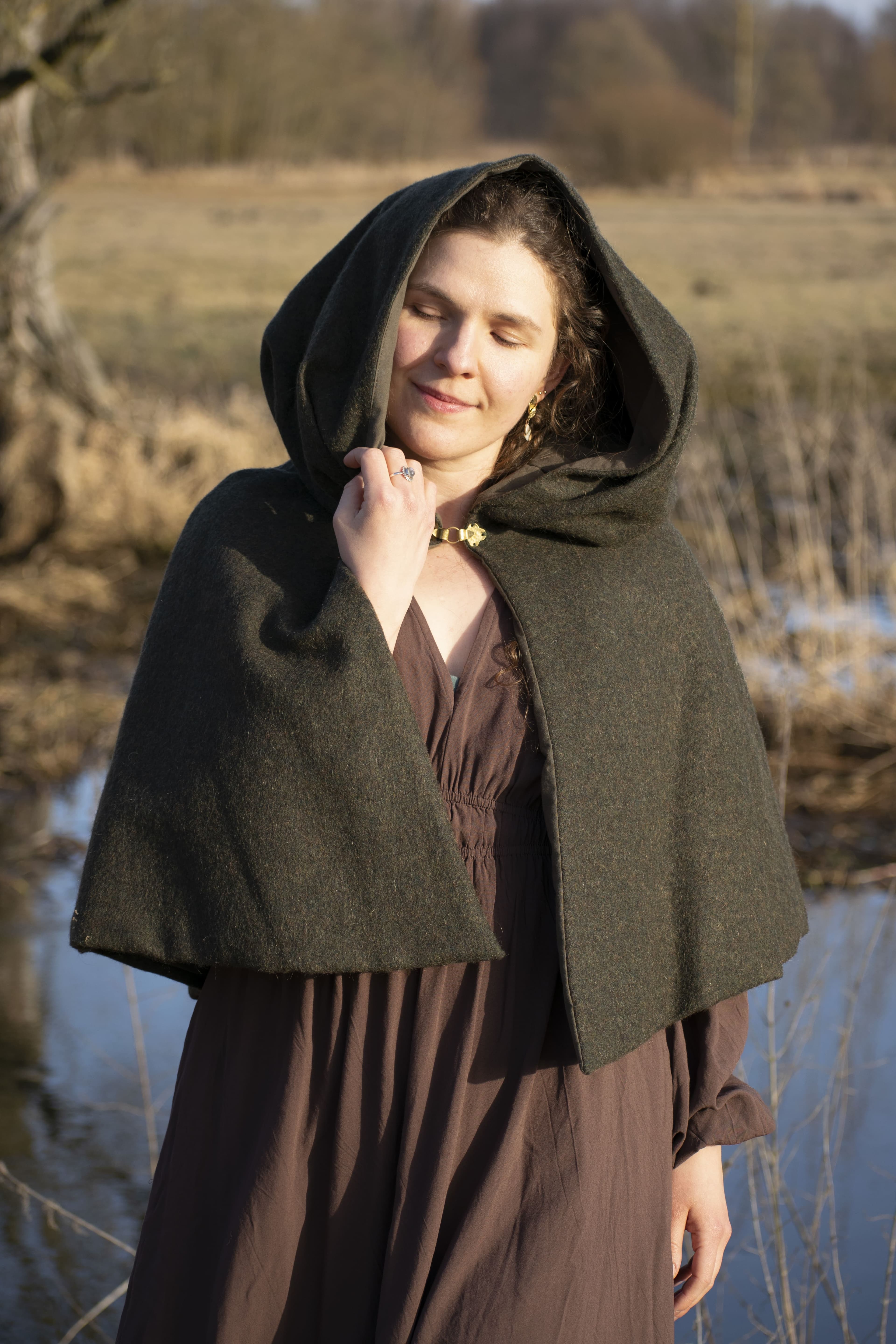 Pelerynka "Leśny Mech"