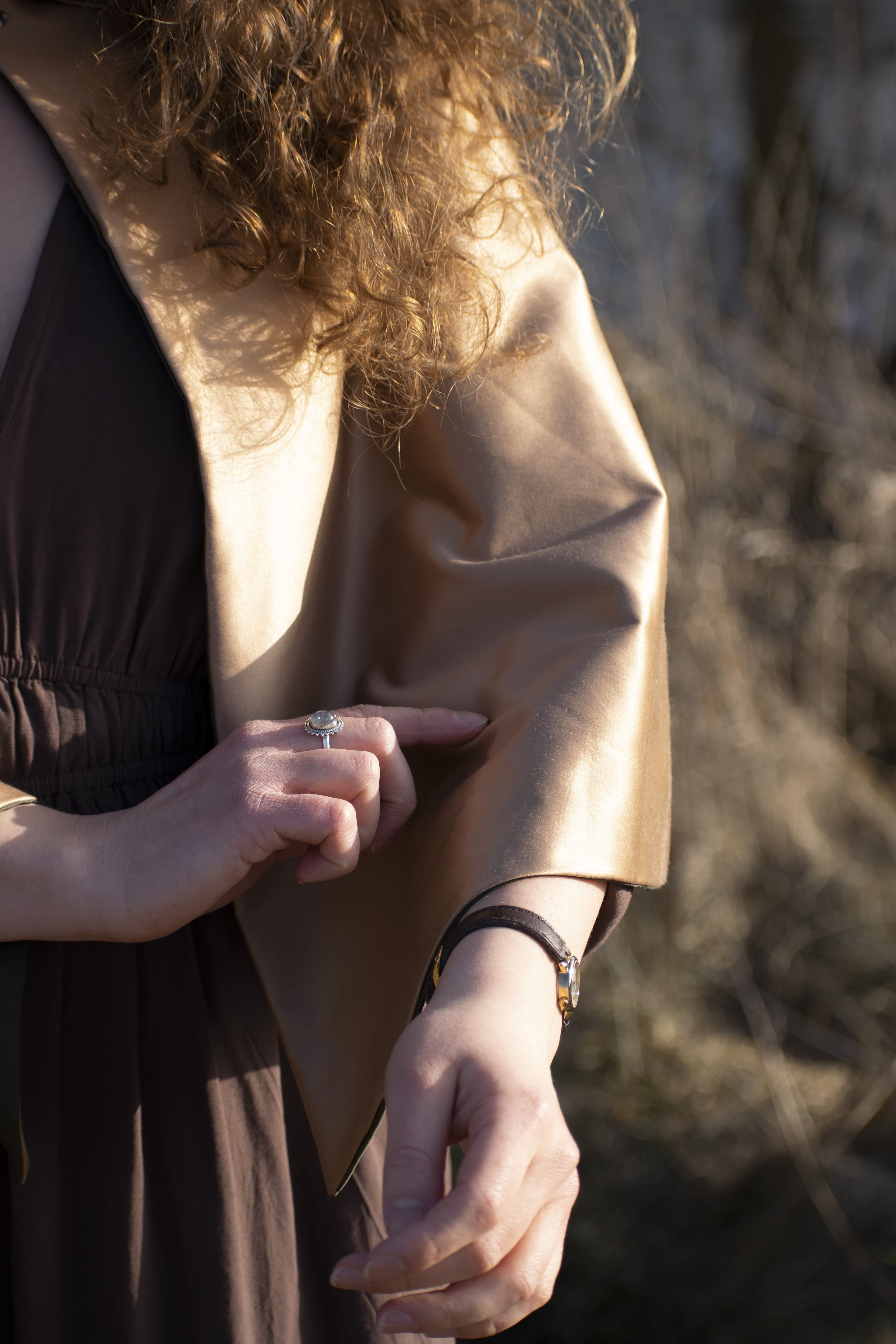 Pelerynka "Leśny Blask"