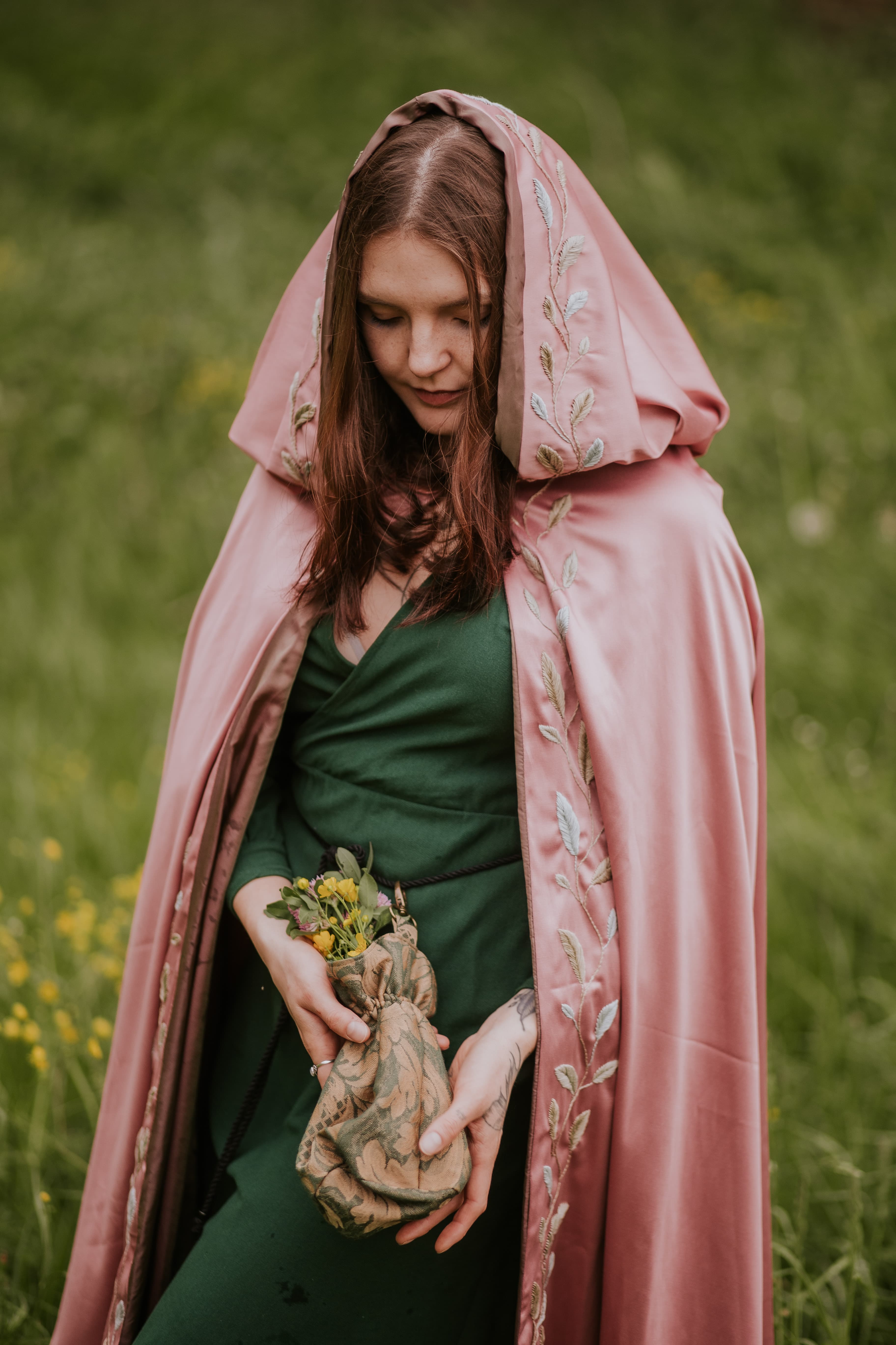 Peleryna "Leśna Nimfa"