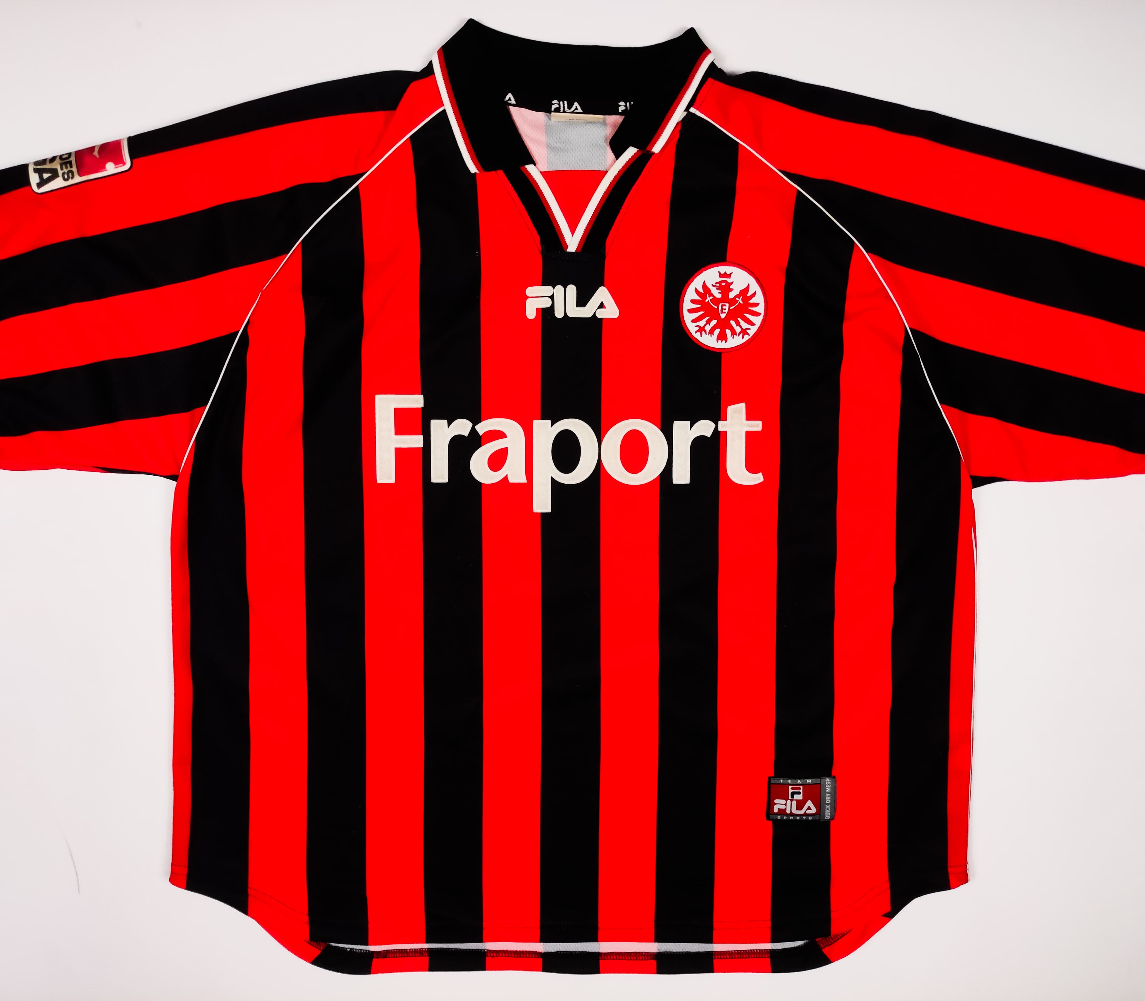 2001-03 Eintracht Frankfurt Fila Home Kryszałowicz #9