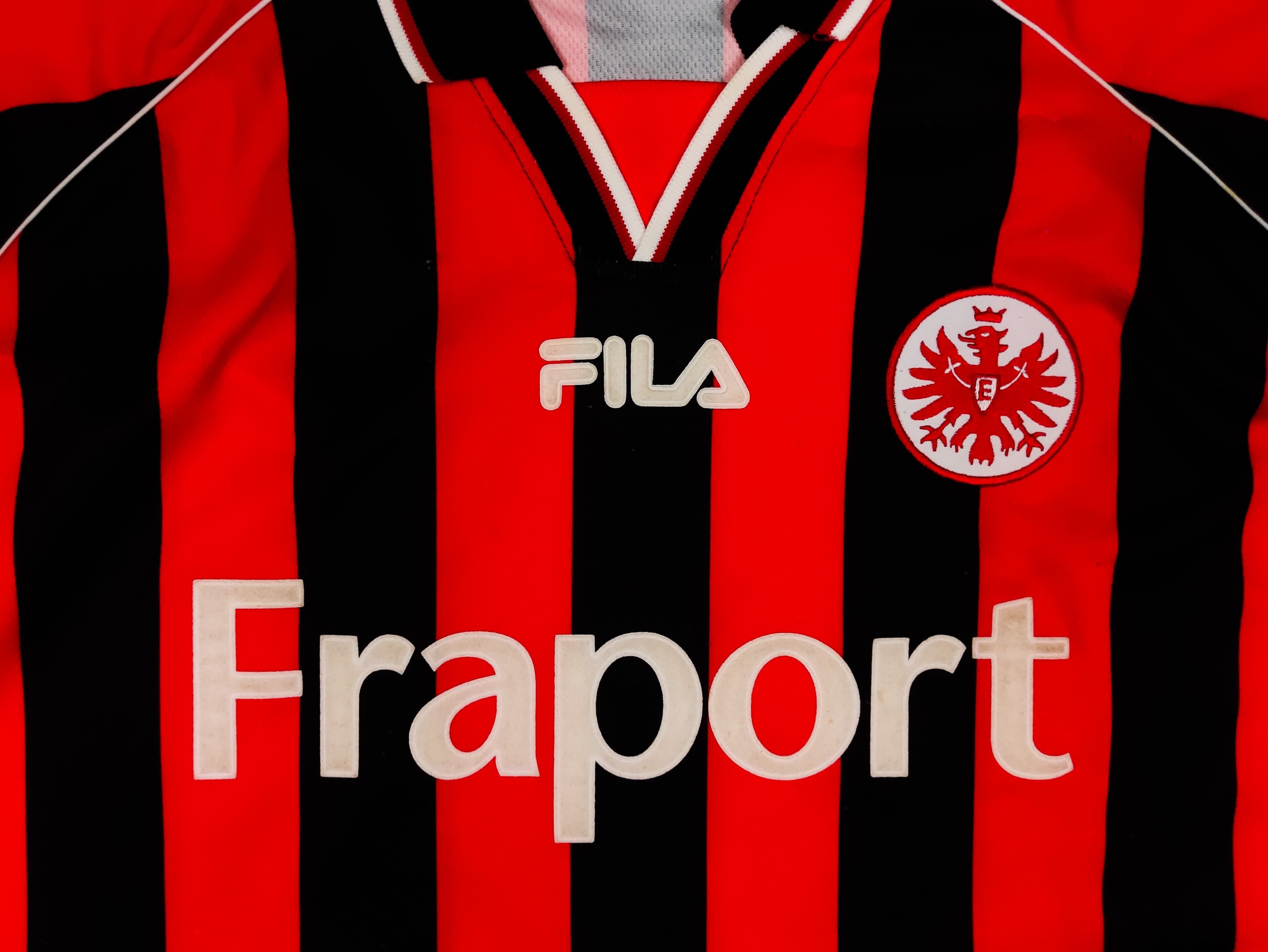 2001-03 Eintracht Frankfurt Fila Home Kryszałowicz #9