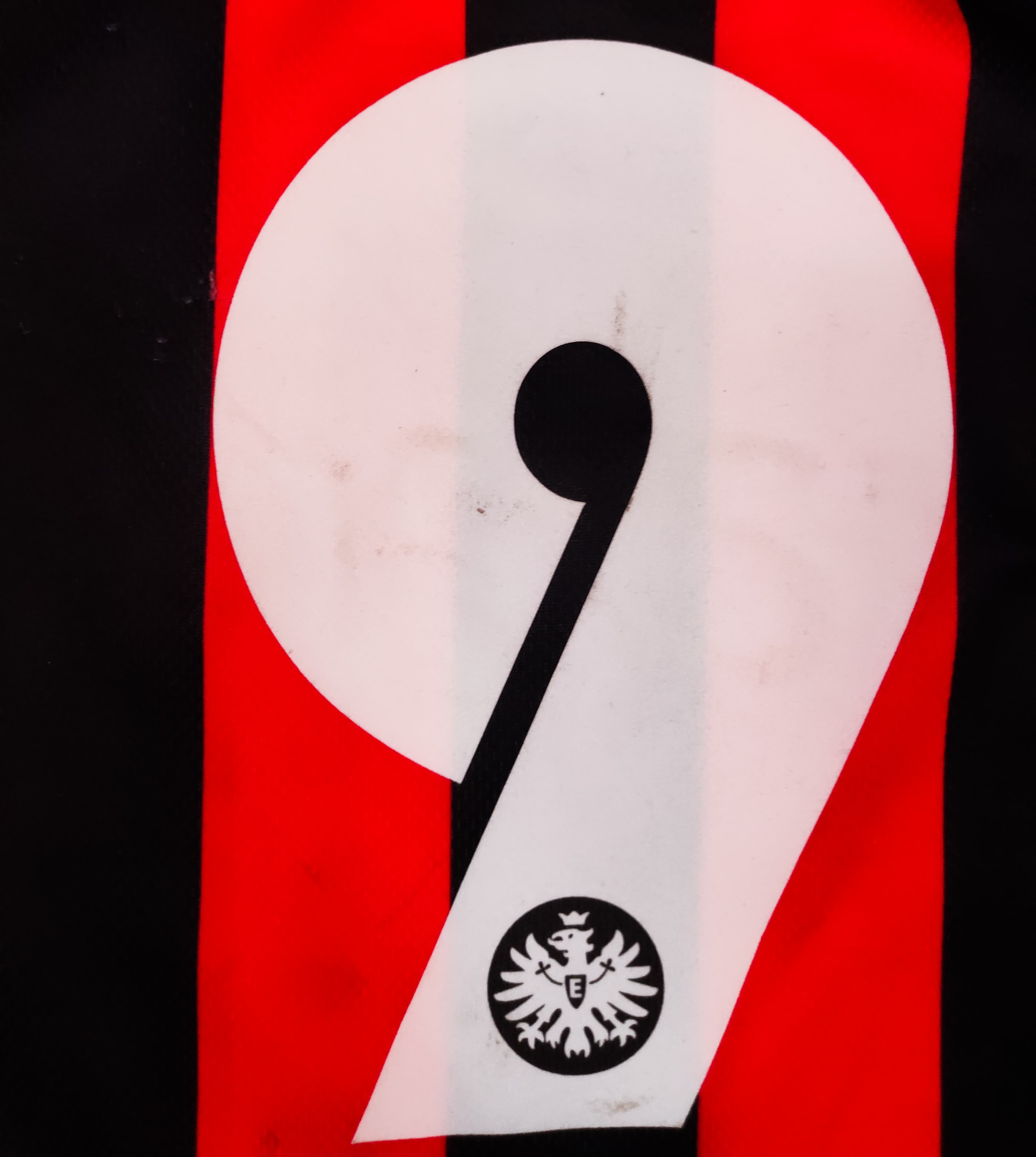 2001-03 Eintracht Frankfurt Fila Home Kryszałowicz #9