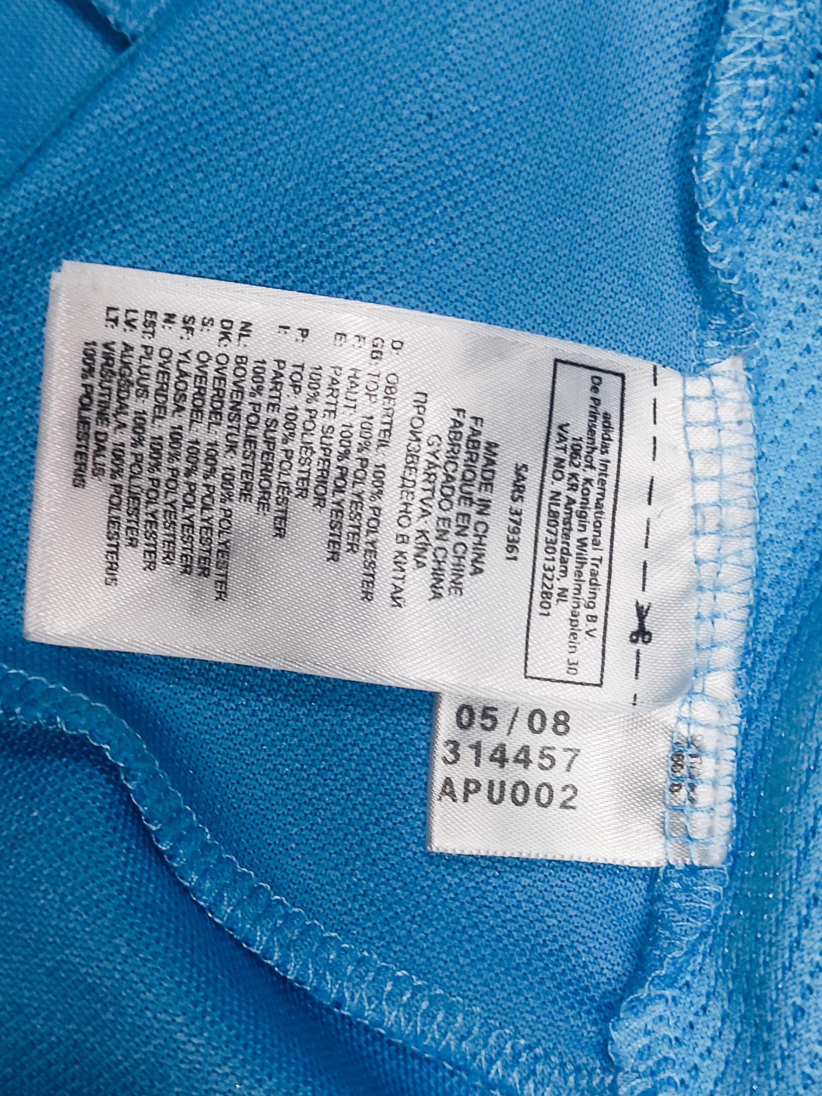 2008-09 Olympique Marseille Home Adidas Cisse #9